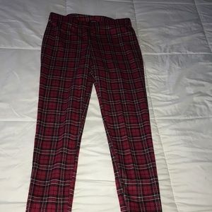 Plaid pants